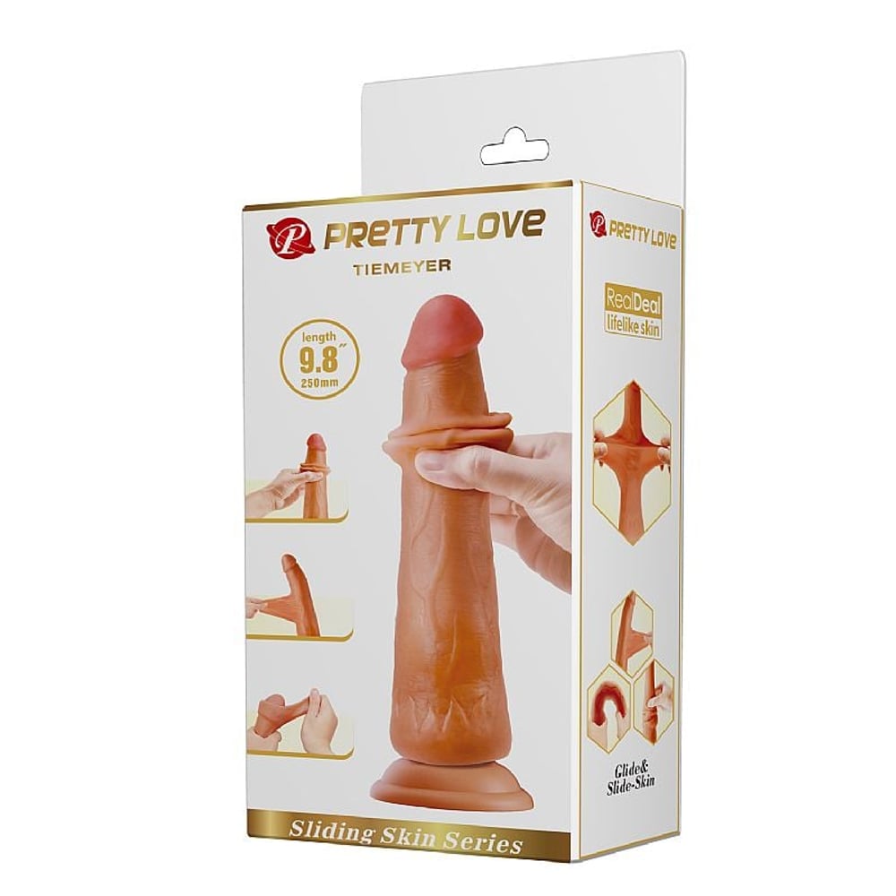 Tiemeyer Prótese Dupla Camada 25 X 4,5cm Vibe Toys
