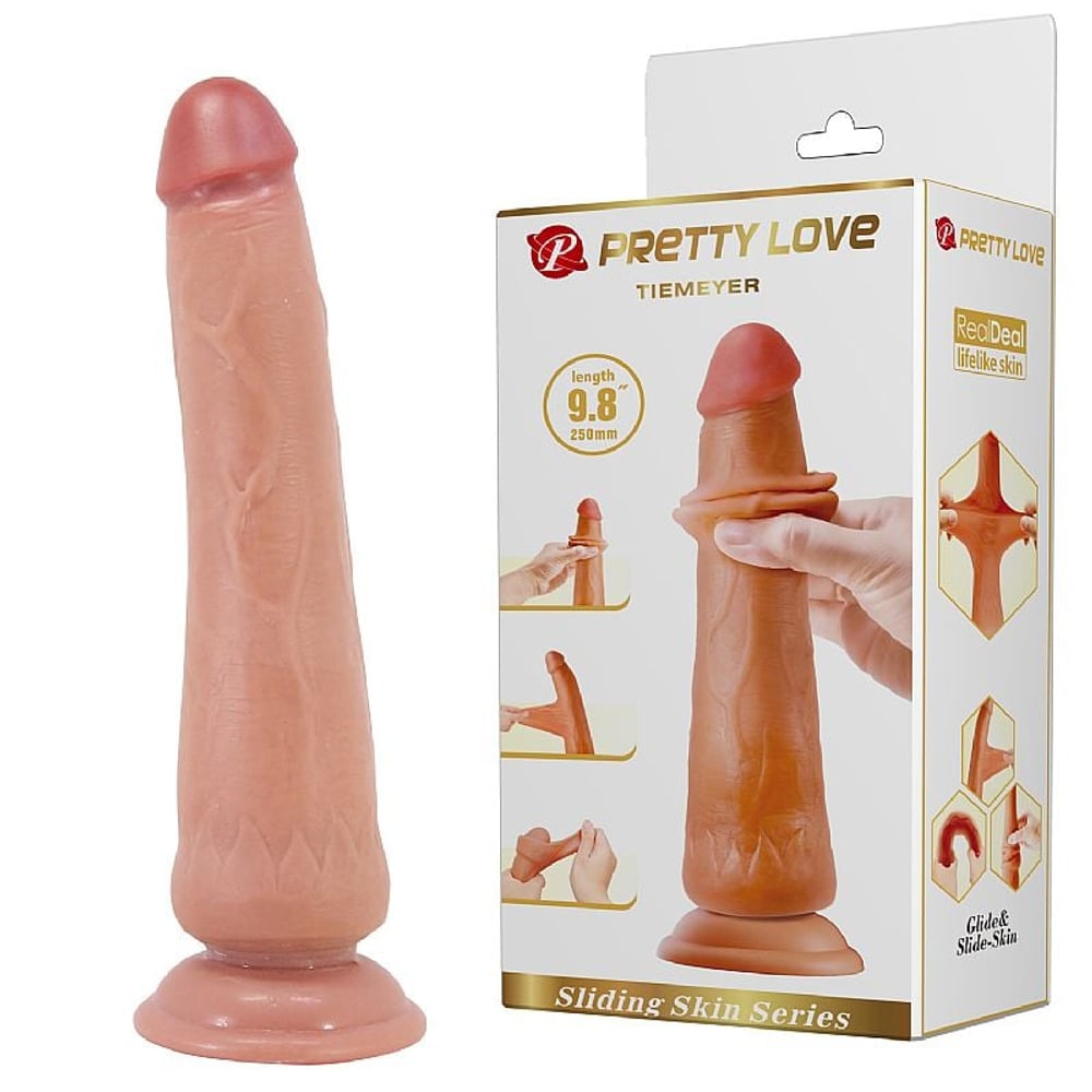 Tiemeyer Prótese Dupla Camada 25 X 4,5cm Vibe Toys