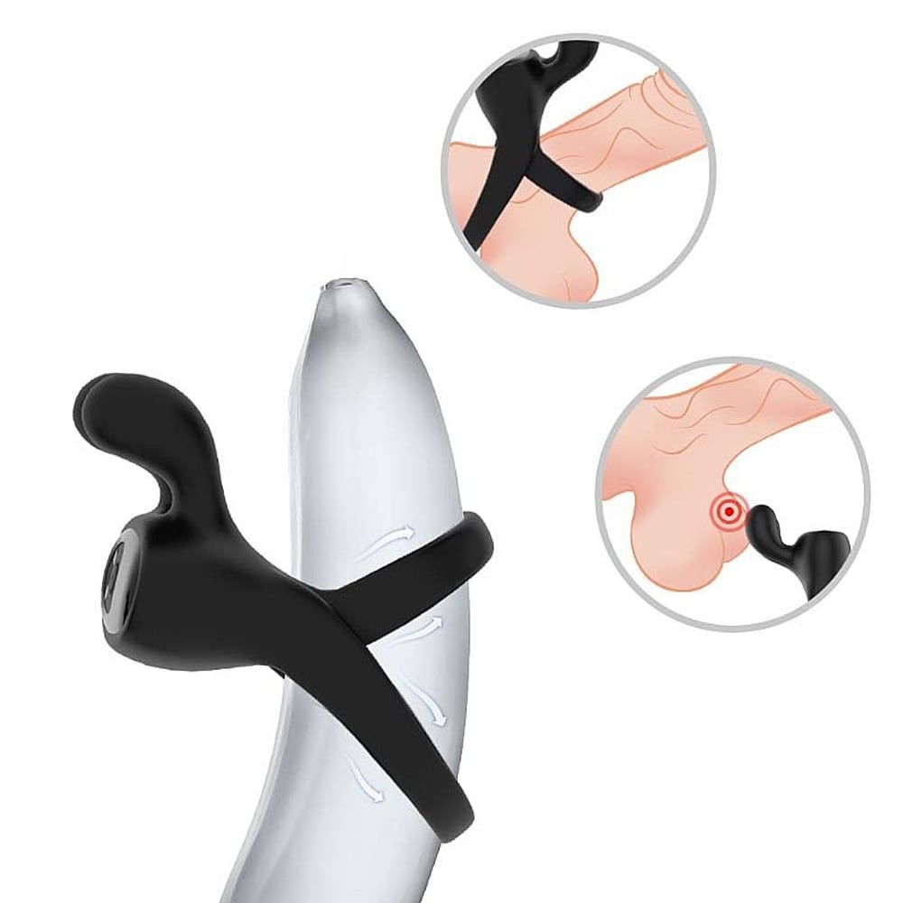 Anel Peniano Duplo Com Estimulador De Clitóris Vibe Toys