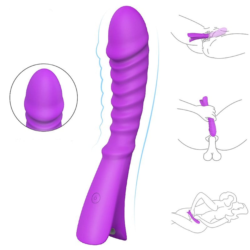 Vibrador Em Silicone 9 Velocidades De Vibração Ponto G S-hande Vibe Toys