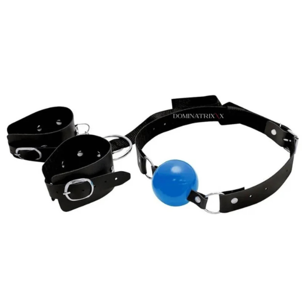 Bracelete Com Bola Mordarça Dominatrix