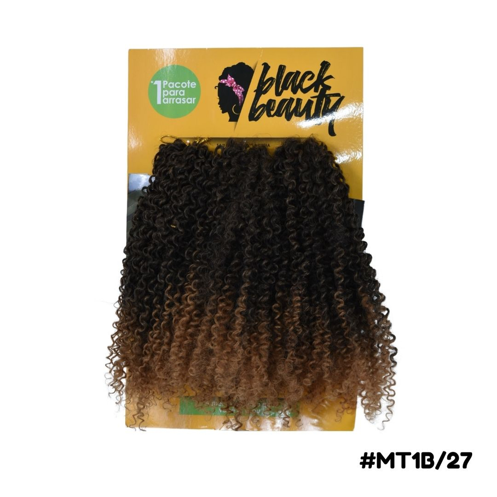 Cabelo Orgânico Cacheado Crochet Braids 60cm Agata 300g