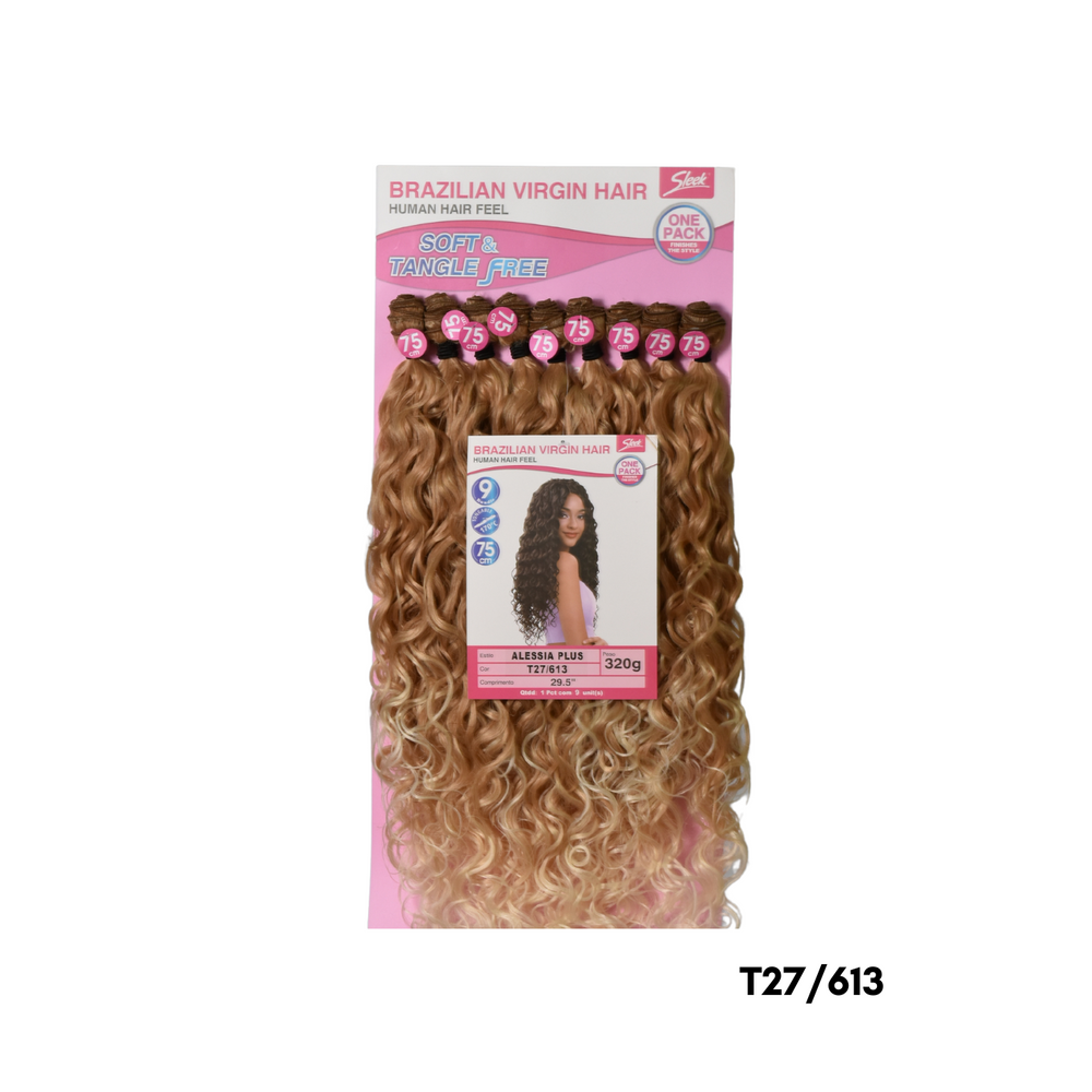 Cabelo Bio Vegetal Alessia Plus - Sleek Brazilian Virgin Hair