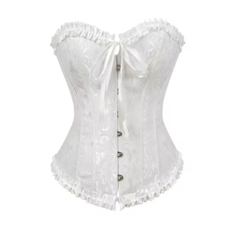 Corselet Corpete Branco | Stoys - Pureza por fora, intenção por dentro