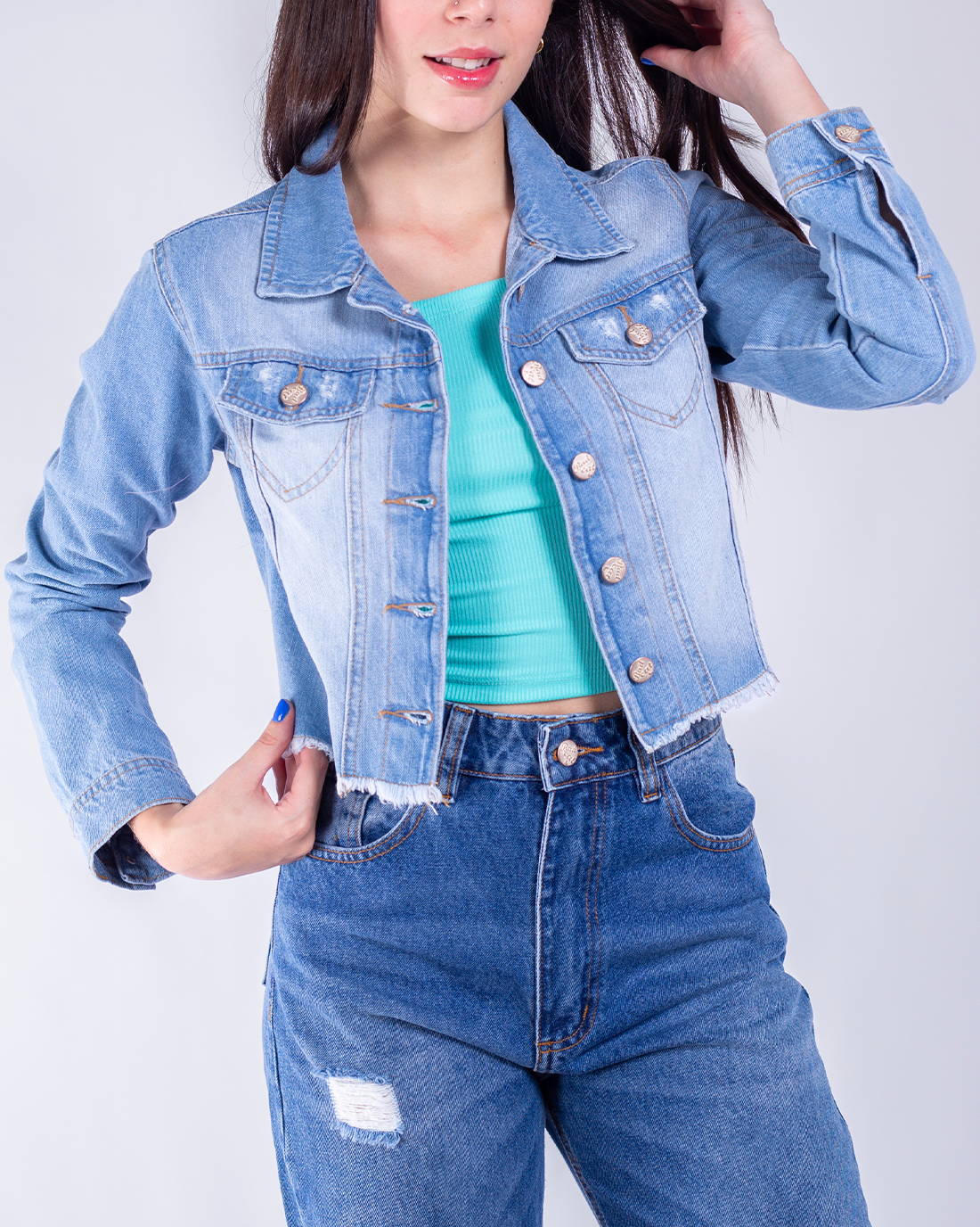 Badcat store jaqueta jeans