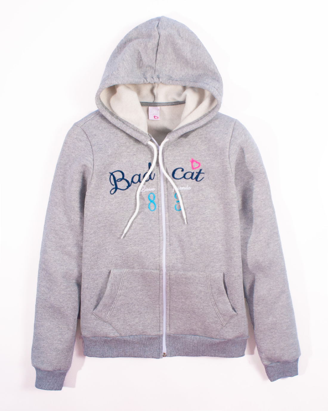 Blusa De Frio Feminina Bad Cat Com Ziper