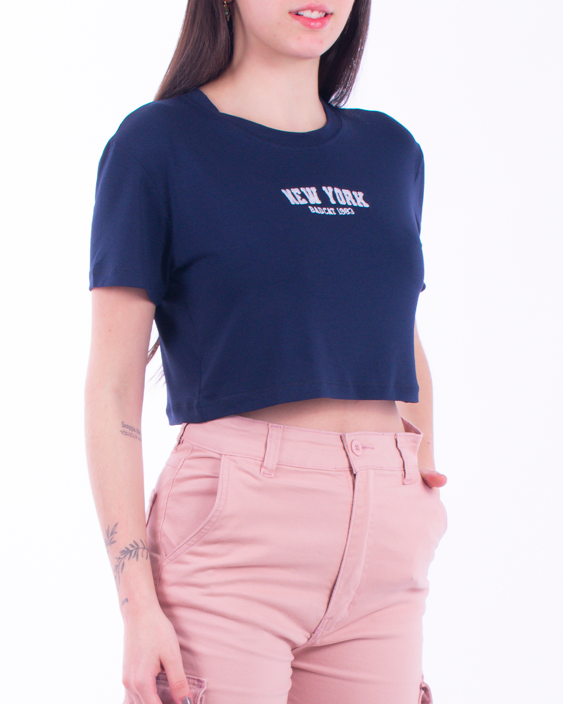 Cropped Bad Cat Azul, Blusa Feminina Bad Cat Usado 84184272