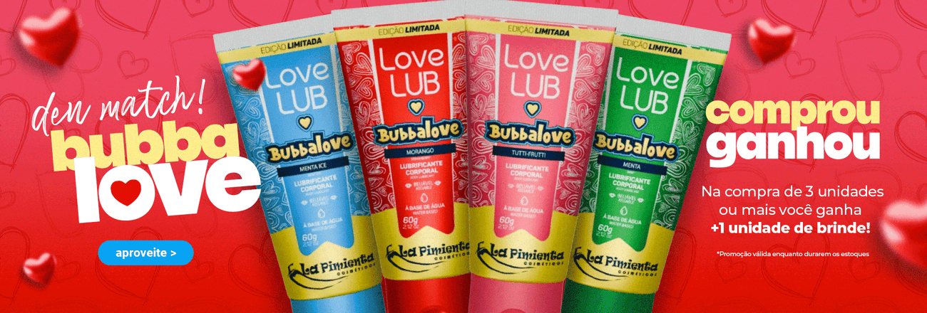 Bubbalove Compre 3 Ganhe +1