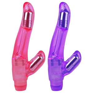 Vibrador Dual Stimulador Jelly