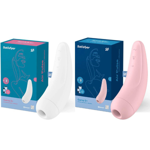 Satisfyer Curvy 2+ Vibrador Curvo Estimulador Clitoriano 11 Modos De Ondas Pressão 