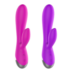 Vibrador Em Silicone Com Estimulador Clitoriano 10 Vibrações Vibe Toys