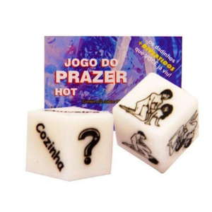 Jogo Do Prazer Hot 2 Unidades Diversão Ao Cubo