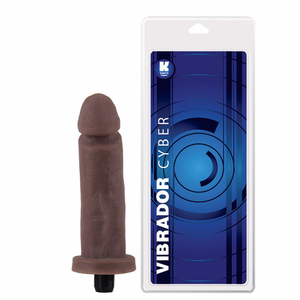 Protese Cyber Com Vibrador 18 X 4 Cm Ktoy