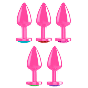 Plug Anal Diamond Colors Pink Delicious.