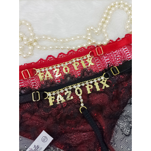 Calcinha Plus Size Strass Faz Um Pix Em Renda Tallyta Moda Apimentada