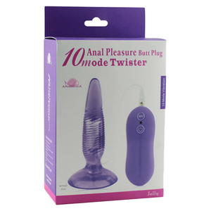 Vibrador Anal Plug Butt 10 Vibrações