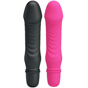 Vibrador Ponto G Em Silicone Stev 10 Vibrações Pretty Love