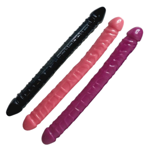 Prótese Dupla Double Dones Em Silicone Flexível Vibe Toys