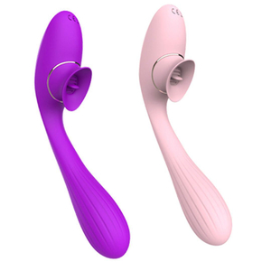 Vibrador Disa Dupla Estimulação Com Língua Clitoris Nv Toys