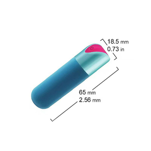 Vibrador Bullet Recarregável 10 Vibrações Vibe Toys