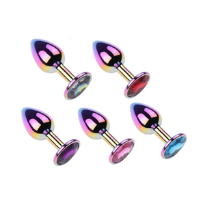 Plug Anal Metal Colors Pequeno Vibe Toys