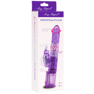 Vibrador Rotativo Rabbit Com Controle De Velocidade