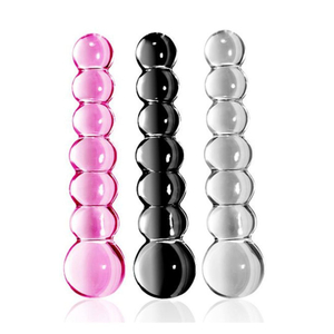 Plug Anal De Vidro Escalonado Glass Romance Lovetoy