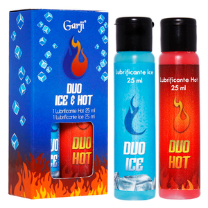 Duo Ice E Hot Lubrificante 25ml Garji