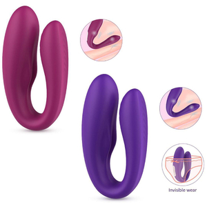 Vibrador Casal Silicone Amzing Toy