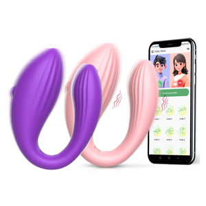 Vibrador De Casal 10 Modos De Vibração Com Controle Via Aplicativo Mannuo