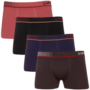 Cueca Adulto Boxer Microfibra Cós Traços Lupo