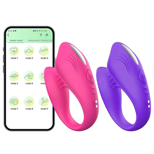 Vibrador De Casal Ela App Bluetooth 9 Vibrações Vibe Toys