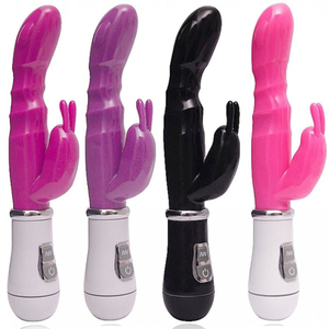 Vibrador Rabbit Silicone 8 Vibrações Usb Vibe Toys