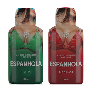 Espanhola Gel Para Massagem Dos Seios Beijável 38ml Sexy Hot