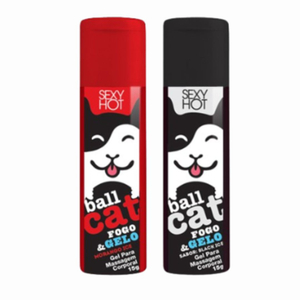 Ball Cat Fogo E Gelo Gel Beijável 15g Sexy Hot