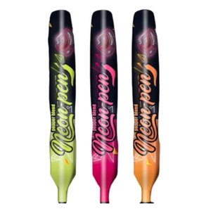 Neon Pen Bala Em Gel Comestível Brilha Na Luz Negra Pepper Blend