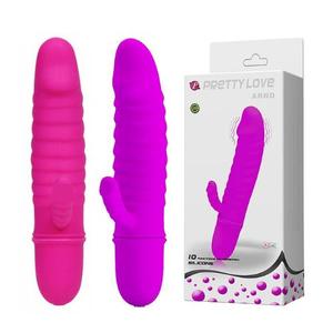 Vibrador Ponto G Com Estimulador Clitoriano Arnd 10 Vibrações Pretty Love