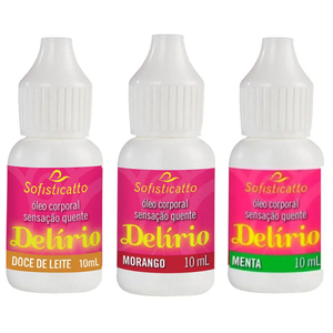 Delírio óleo De Massagem Corporal 10ml Sofisticatto