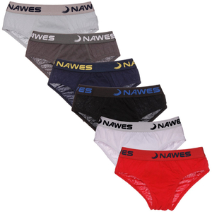 Cueca Slip Infantil Em Algodão Elástico Personalizado Nawes