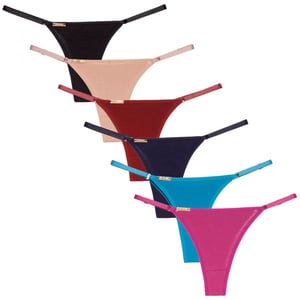 Calcinha Fio Dental String Em Algodão Edima Lingerie