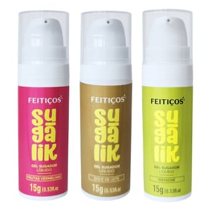Sugalik Gel Sugador Líquido Beijável 15g Feitiços