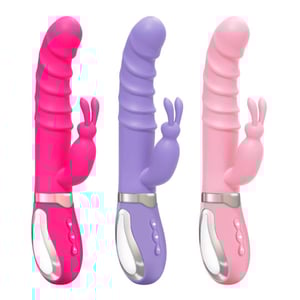 Vibrador Rabbit Ponto G Kaya Com 36 Modos De Vibração E Função Aquecimento