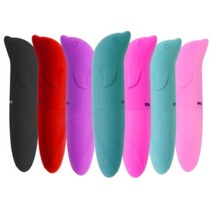 Vibrador Ponto G Colors Golfinho Aveludado Vibe Toys
