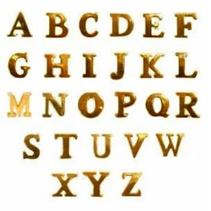 Letras Para Calcinha Personalizada Plástico Mil Toques