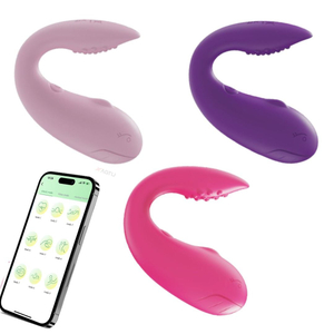 Vibrador Whale 10 Modos De Vibração Com Aplicativo De Longa Distância