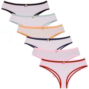 Calcinha Estilo Tanga De Algodão Nina Colors Gióh