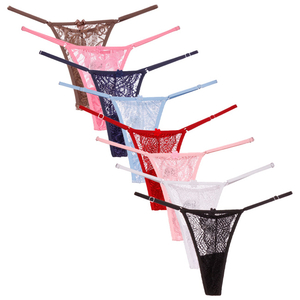 Calcinha Fio Dental Em Renda Com Regulagem Lateral Mil Toques