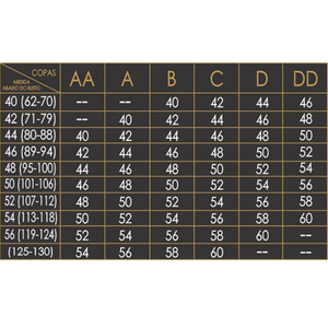 Sutiã Com Bojo Microfibra Copa Aa Vislumbre 