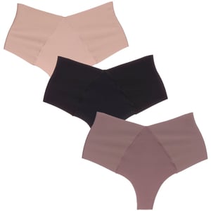 Calcinha Fio Duplo Cintura Alta Com Efeito Invisível Fit Nayane