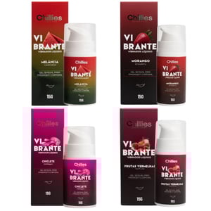 Vibrante Gel Vibrador Líquido Para Massagem 15g Chillies
